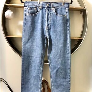 GAP Women's High Rise Jeans - Light Blue